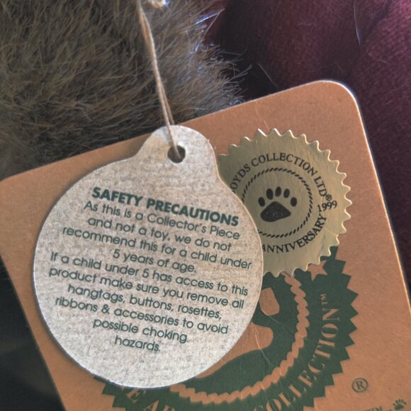 Boyd's Bear Mrs. Baybeary, style #917312 Estate Collection Retired - Picture 6 of 8